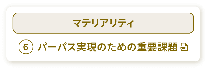 マテリアリティ　⑥パーパス実現のための重要課題　PDFで開く