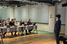 Photo from a presentation at Nochu Seeds FY2025